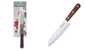 New England Cutlery 7'' Santoku with Full Tang Blade and Walnut Wood Handle